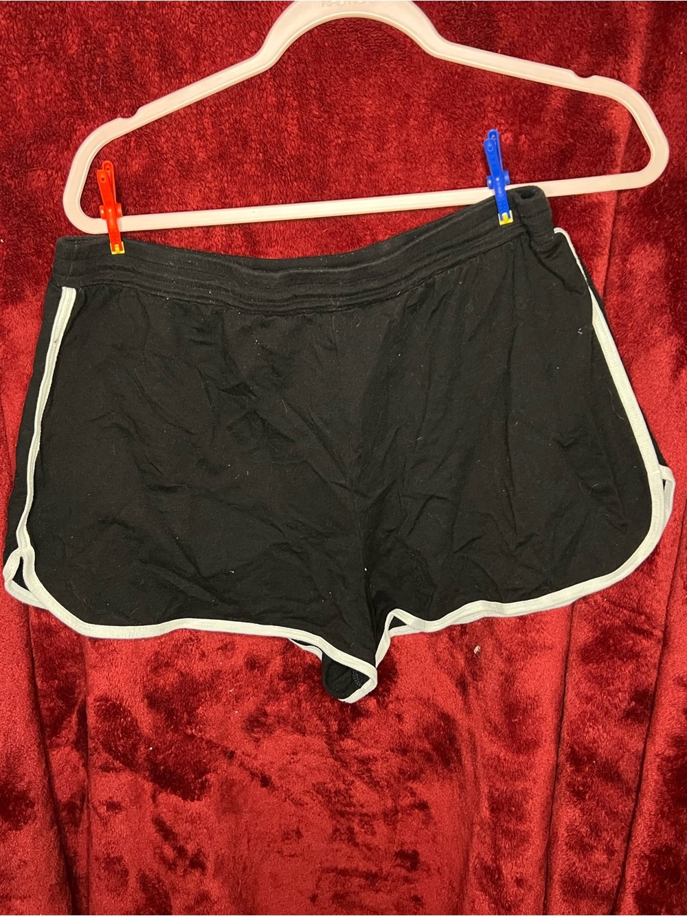 Black Jersey Shorts